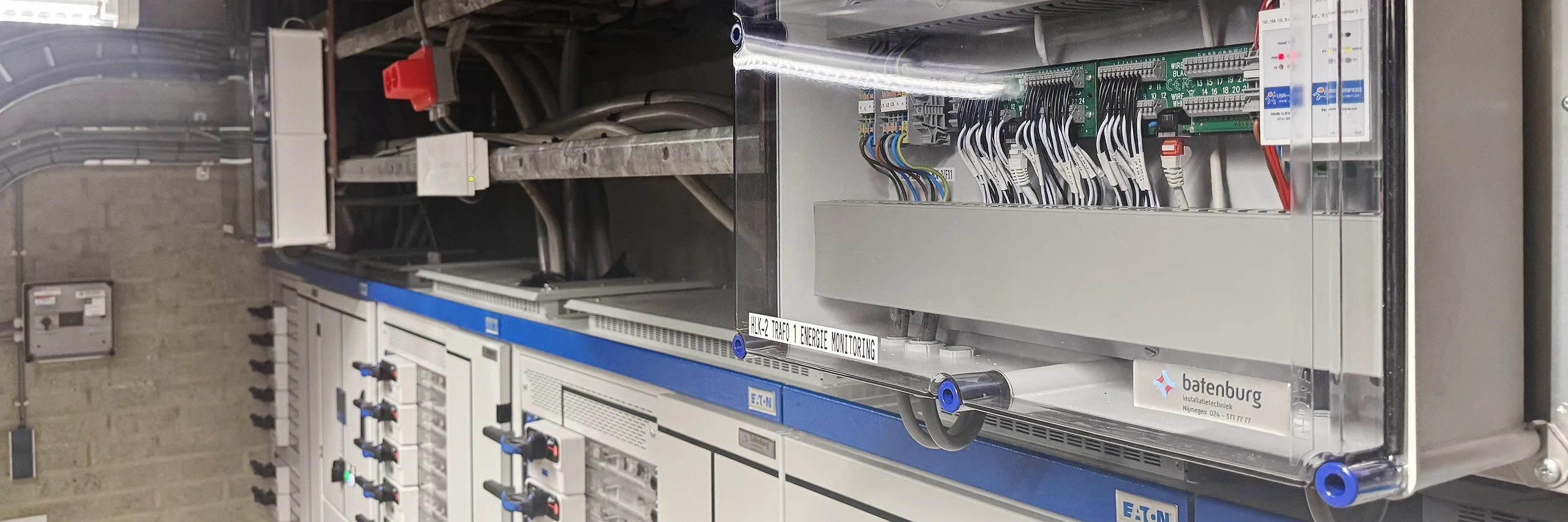 Energiemonitoring van hoofdverdelers stadhuis